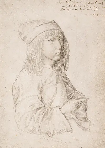 Self-Portrait at Thirteen Albrecht Durer